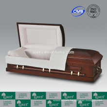 Chinese Casket Companies LUXES American Best Selling Funeral Caskets